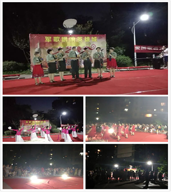 慶八一、軍歌嘹亮唱響英雄城
